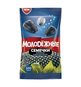 Молодёжные семечки СОЛЬ 100г*50шт